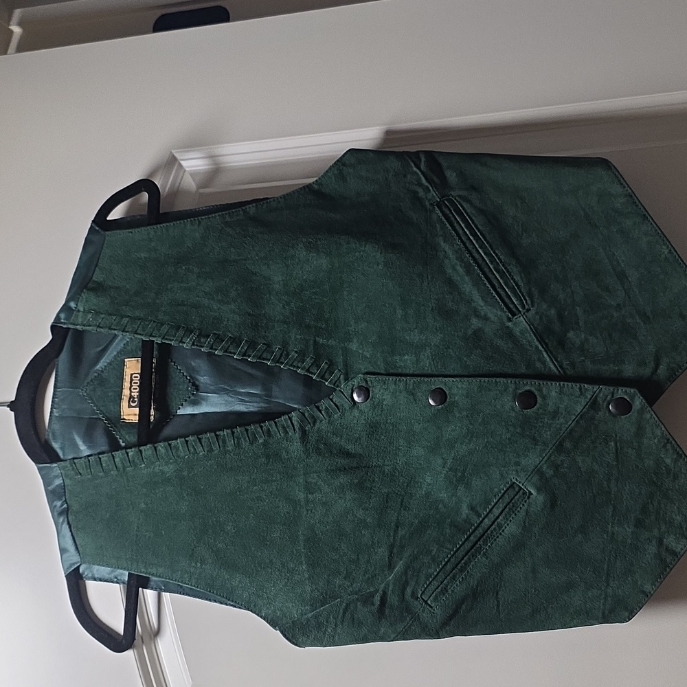 Vintage G4000 Genuine Leather Vest